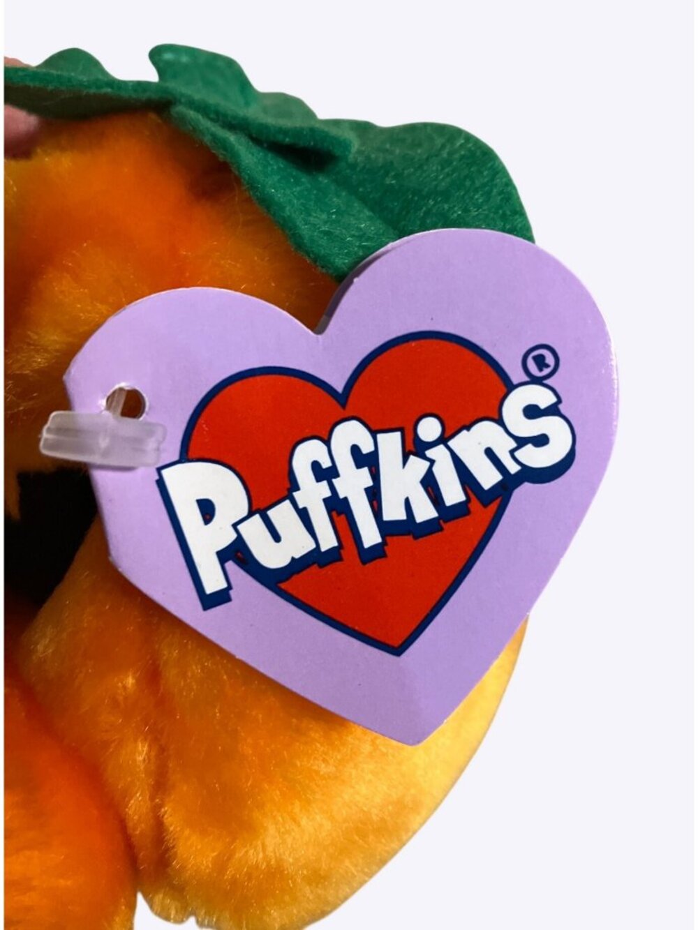 Puffkins Gourdy Pumpkin Plush Toy Collectible 1997 Limited Edition - Picture 2 of 15